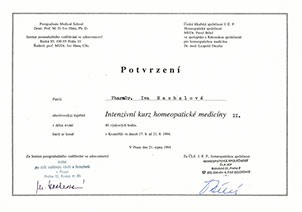 Vzdělání v oboru homeopatie